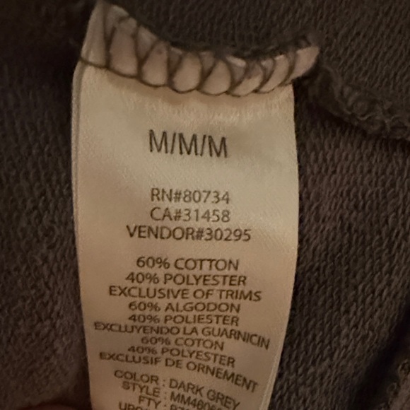 Miley Cyrus & Max Azria Charcoal Bomber Jacket - Picture 4 of 4